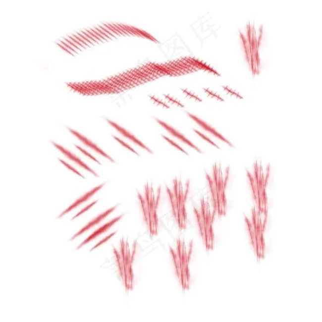 疤痕效果PS笔刷