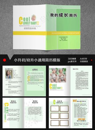 小升初简历模板