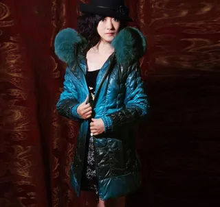 秋冬装 试样 模特图片