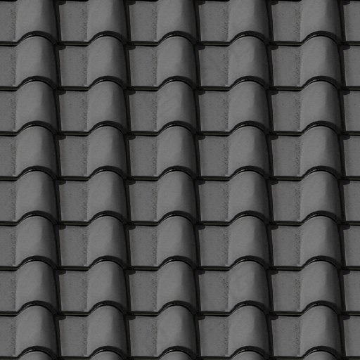 黑色屋顶大酒楼建筑3D模型