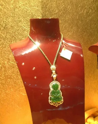 珠宝金镶玉图片