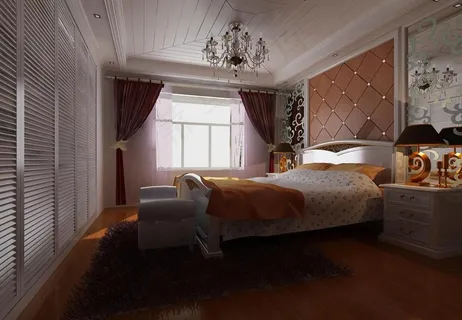 欧式卧室效果图图片 欧式卧室效果图图片