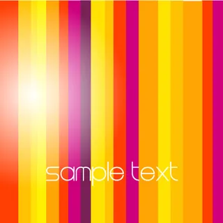炫彩条纹背景矢量
