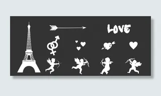 丘比特矢量图片