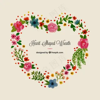 心形花环