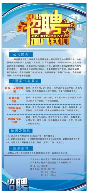 招聘海报