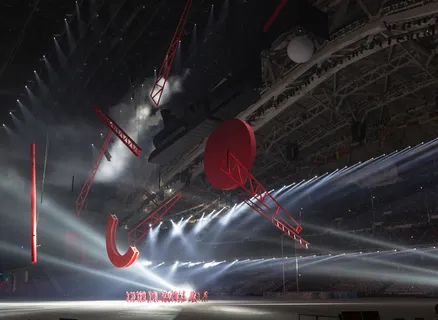 奥运会布景现场