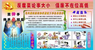 反腐莫论事大小 倡廉不在位高低图片
