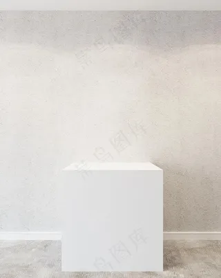 白色台子图片