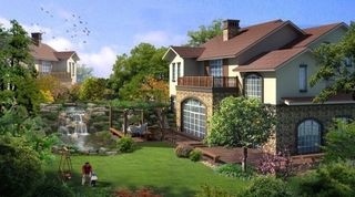 高档别墅效果图图片