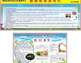 健康教育宣传栏图片