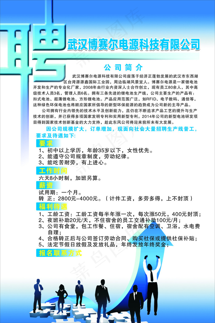 招聘cdr矢量模版下载