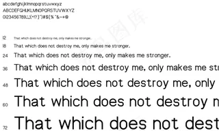 印品雅圆体圆体简体中文ttf字体下载