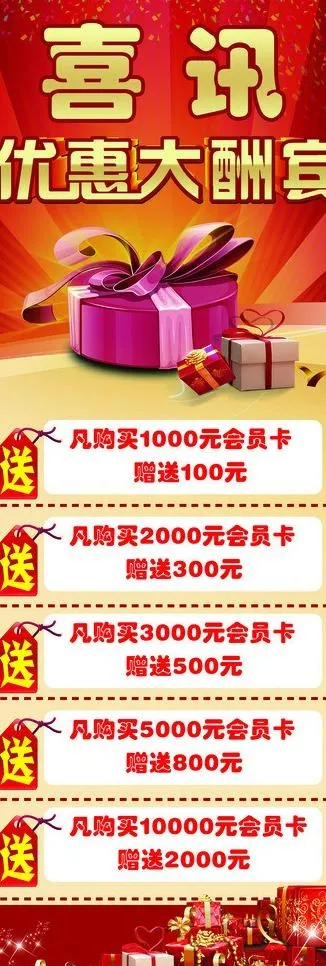 喜讯展架图片psd模版下载