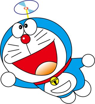 印花矢量图 可爱卡通 小叮当 机器...