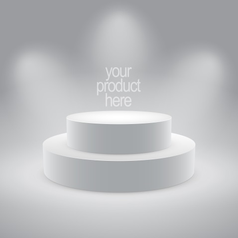 舞台灯光效果矢量背景设计