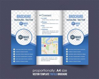 创意商务折页设计图片