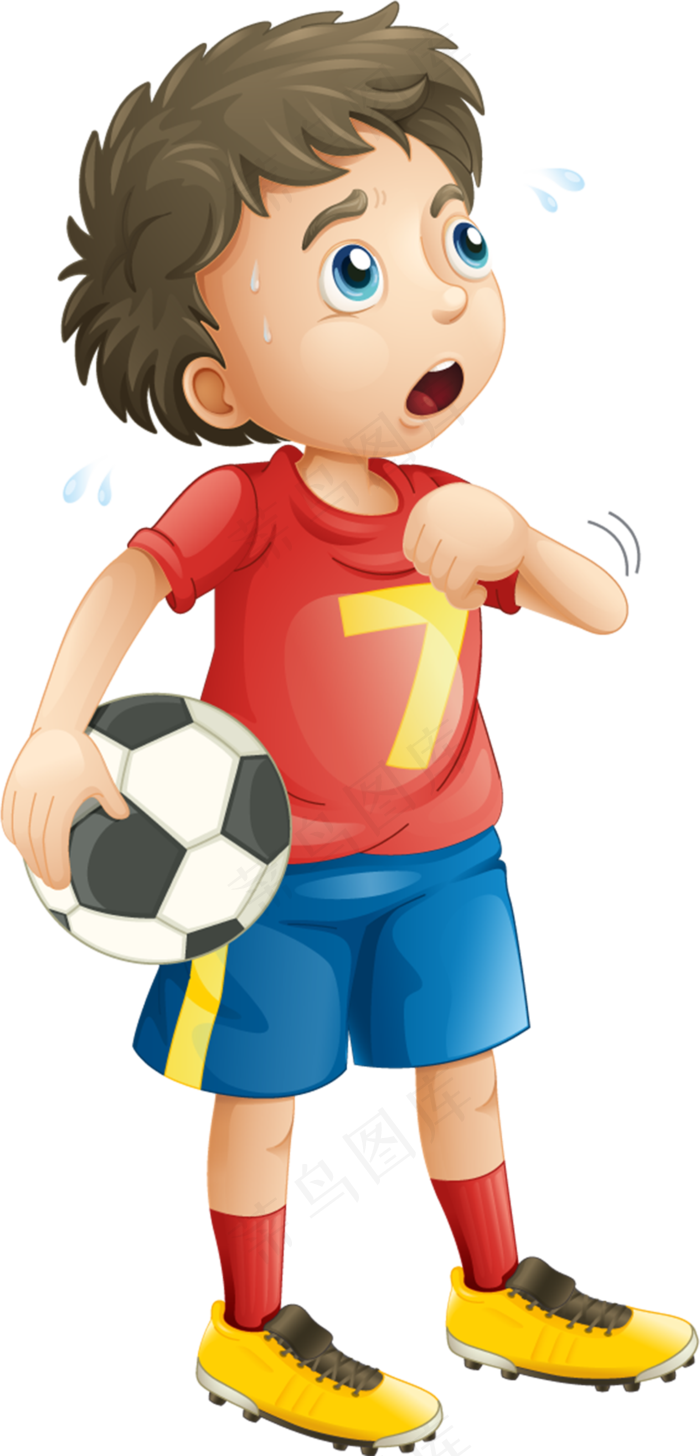 1PSD 15PNG高清手绘扁平化...