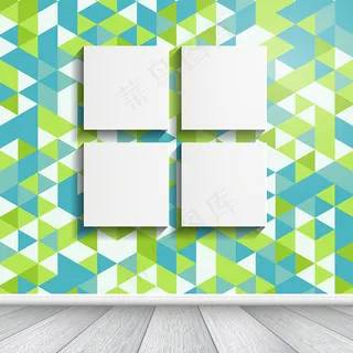 绿色背景矢量图 绿色背景矢量图