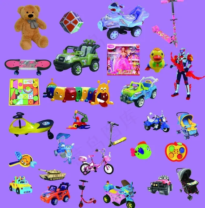 多款儿童玩具图片(6299X6788(DPI:40))psd模版下载