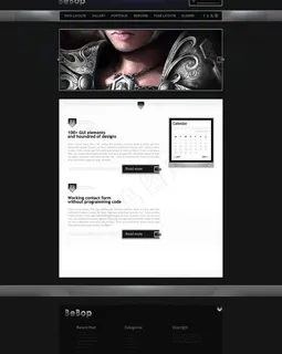 国外网站模块图片