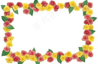 玫瑰边框图片