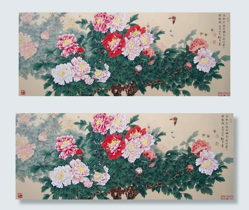 工笔牡丹图片