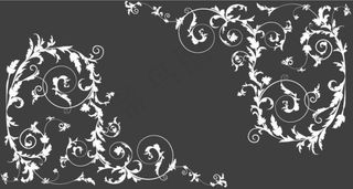 时尚花纹花边潮流图案