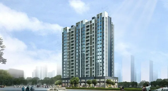 高层住宅效果图图片 高层住宅效果图图片