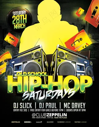 Saturdays国外创意海报素材