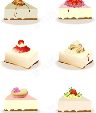 矢量蛋糕图片