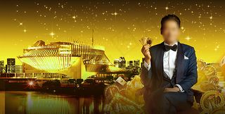 周润发赌神棋牌室装饰画