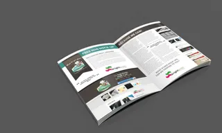 杂志画册展示样机