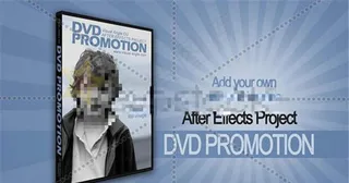 DVD包装盒动画AE模板