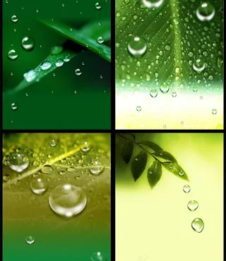 动感水珠背景图片