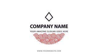 2017中国风高端商务名片