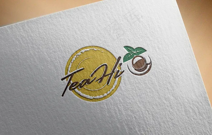 青春茶饮LOGOai矢量模版下载