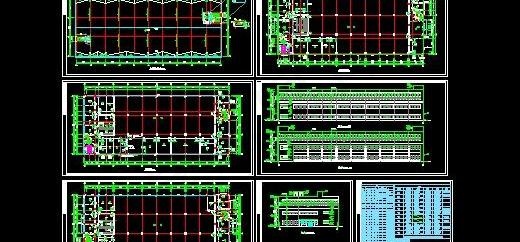 装配车间建筑扩初图