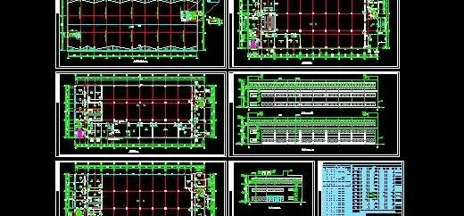 装配车间建筑扩初图