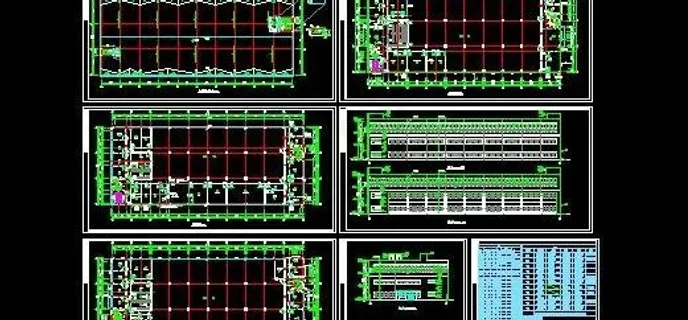 装配车间建筑扩初图