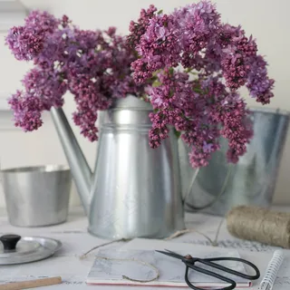 简约小清新文艺风插花静物摆拍背景