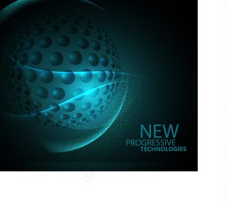 太空球矢量设计素材