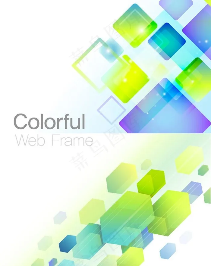 时尚元素图片ai矢量模版下载