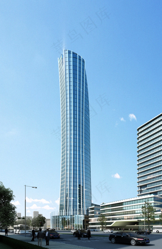 城市摩天大楼(1806X2778(DPI:50))psd模版下载