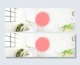 清爽大气简约春天背景