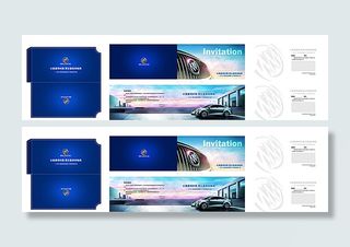 别克君越邀请函图片