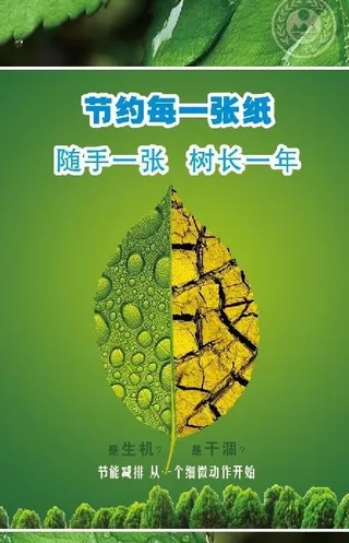 环保生态宣传系列海报图片