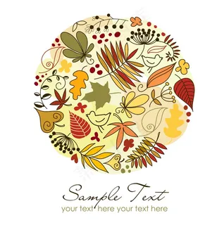 秋天的落叶背景