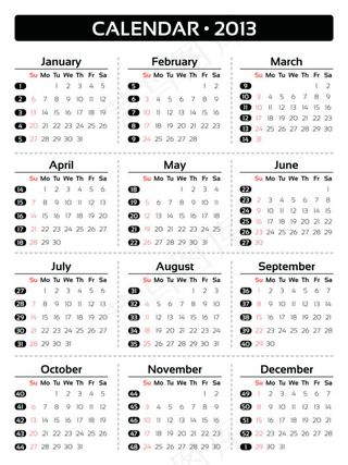 2013创意日历汇1