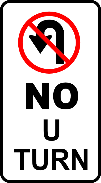 leomarc标志禁止掉头的剪辑艺...